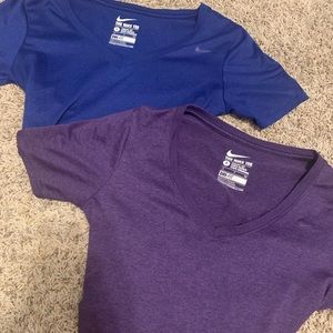 2 Nike workout tees